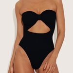 Hunza G Alana One Piece - Black