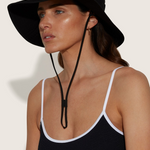 Hunza G Bucket Hat - Black