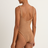 Hunza G Celine One Piece - Metallic Cocoa