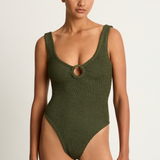 Hunza G Celine One Piece - Metallic Khaki