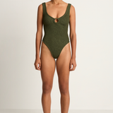 Hunza G Celine One Piece - Metallic Khaki