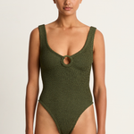 Hunza G Celine One Piece - Metallic Khaki