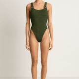 Hunza G Domino one piece - Metallic Khaki