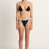 Hunza G Gina Bikini - Black White