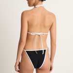 Hunza G Gina Bikini - Black White