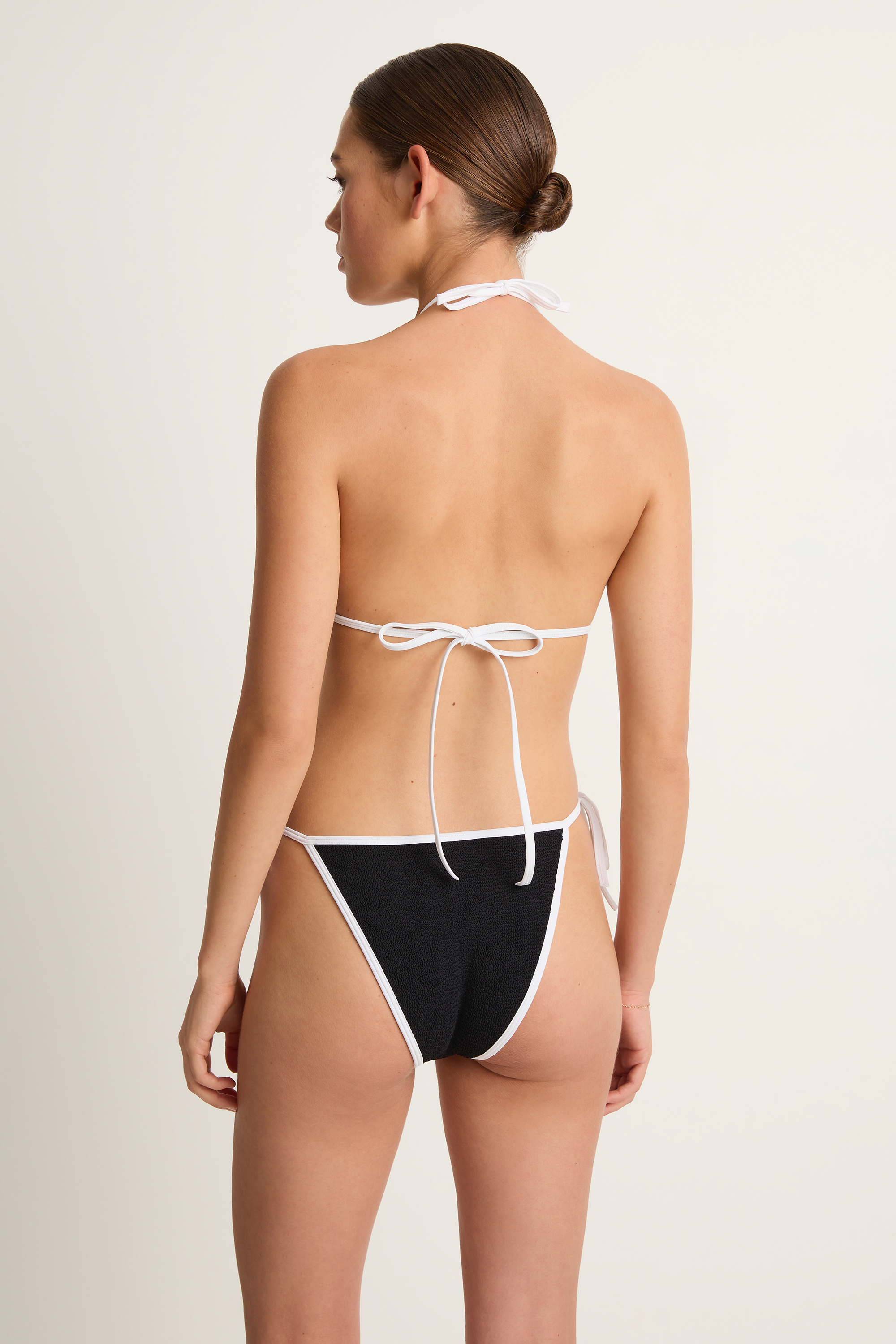 Hunza G Gina Bikini - Black White