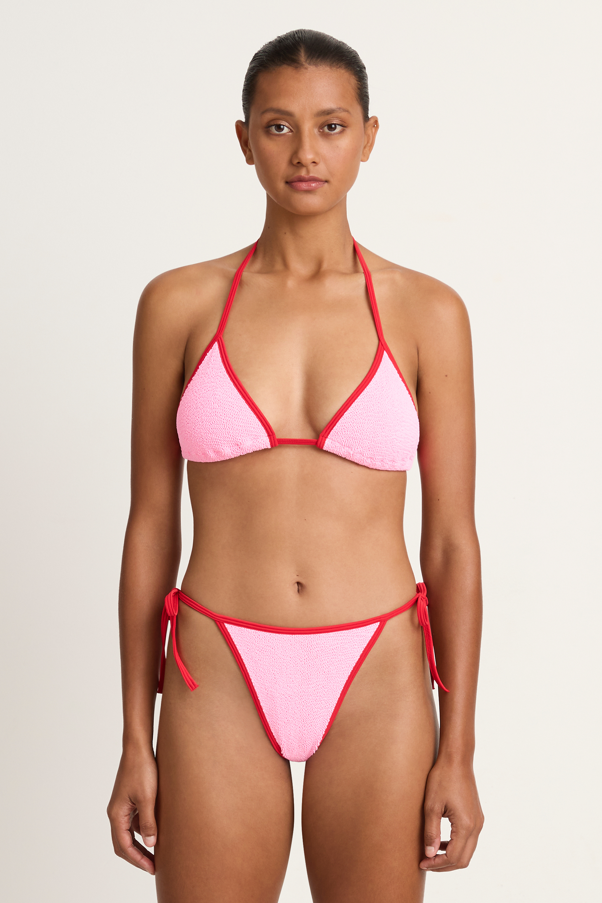 Hunza G Gina Bikini - Bubblegum Red