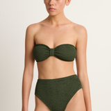 Hunza G Ruby Bikini - Metallic Khaki