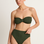 Hunza G Ruby Bikini - Metallic Khaki