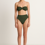 Hunza G Ruby Bikini - Metallic Khaki