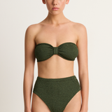 Hunza G Ruby Bikini - Metallic Khaki