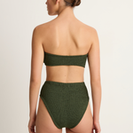 Hunza G Ruby Bikini - Metallic Khaki