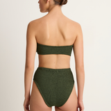 Hunza G Ruby Bikini - Metallic Khaki