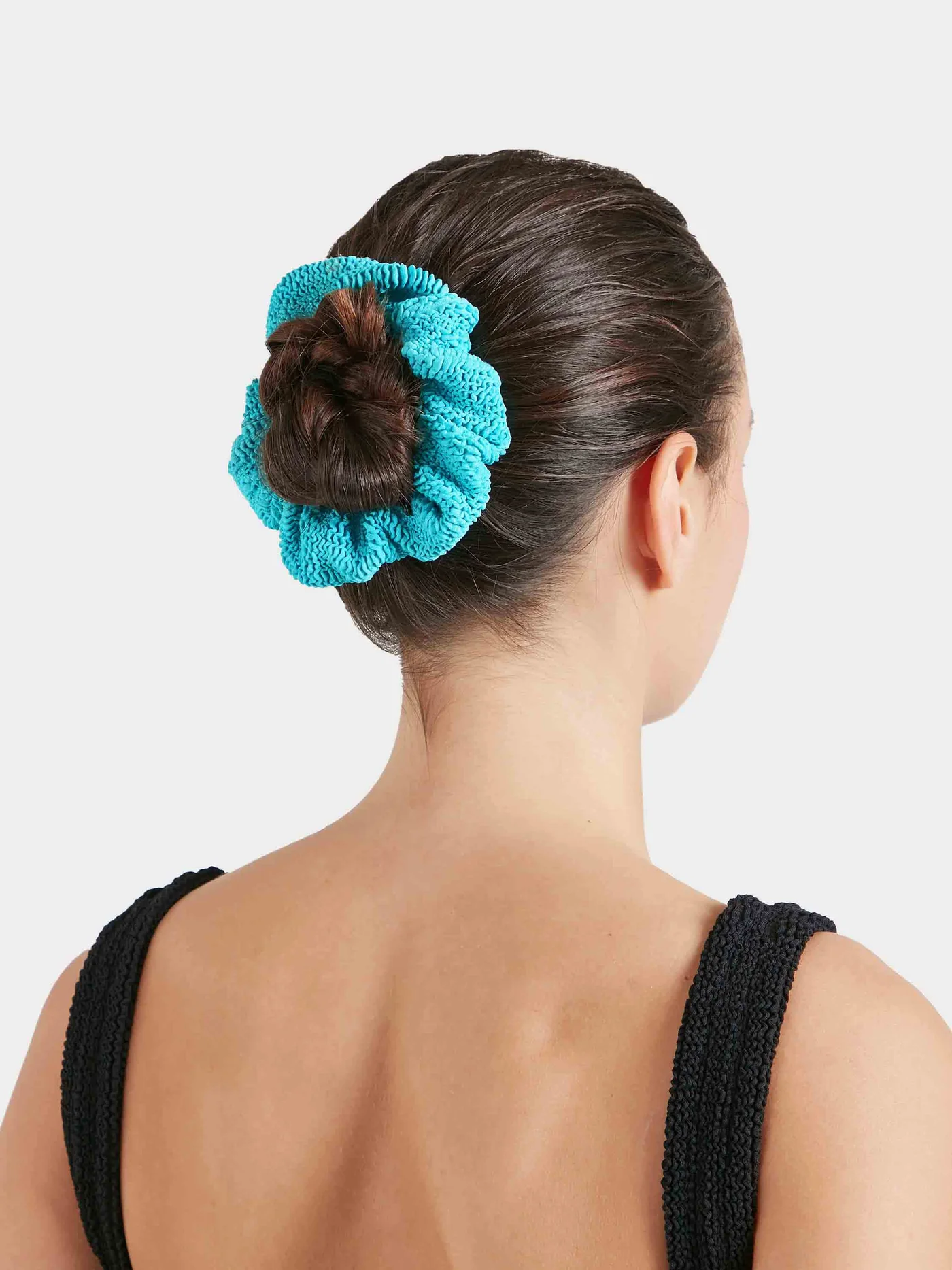 Hunza G Scrunchie - Aqua