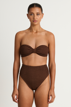 Hunza G Ruby Bikini - Metallic Chocolate