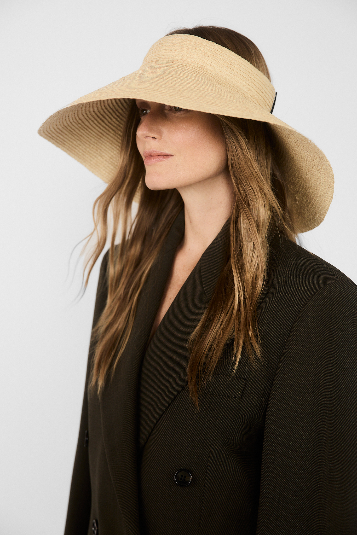 Janessa Leoné Birdie Visor - Natural