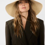 Janessa Leoné Birdie Visor - Natural