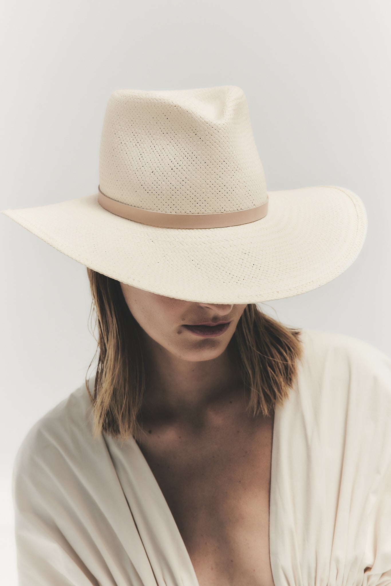 Janessa Leoné Sherman Hat - Natural