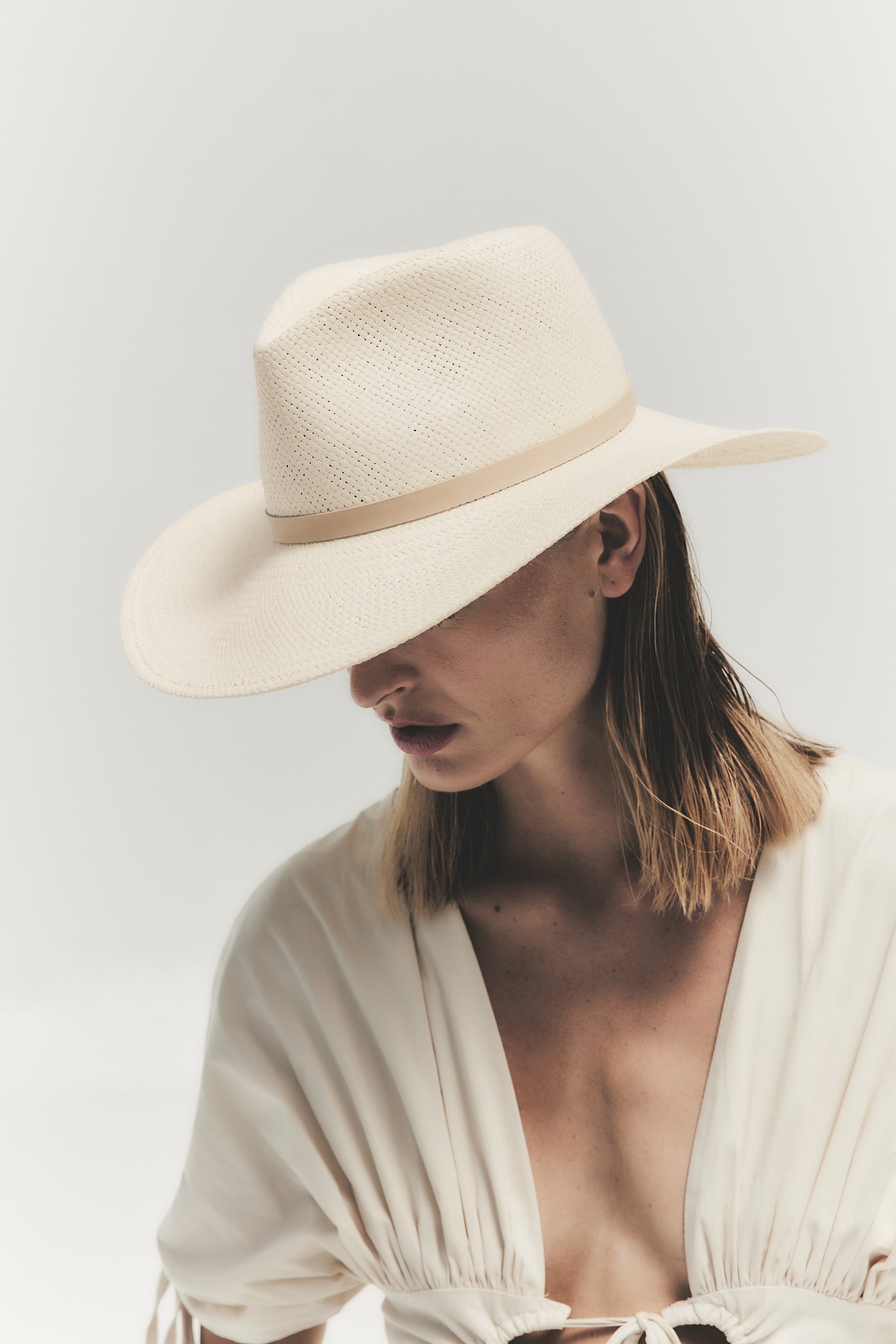 Janessa Leoné Sherman Hat - Natural