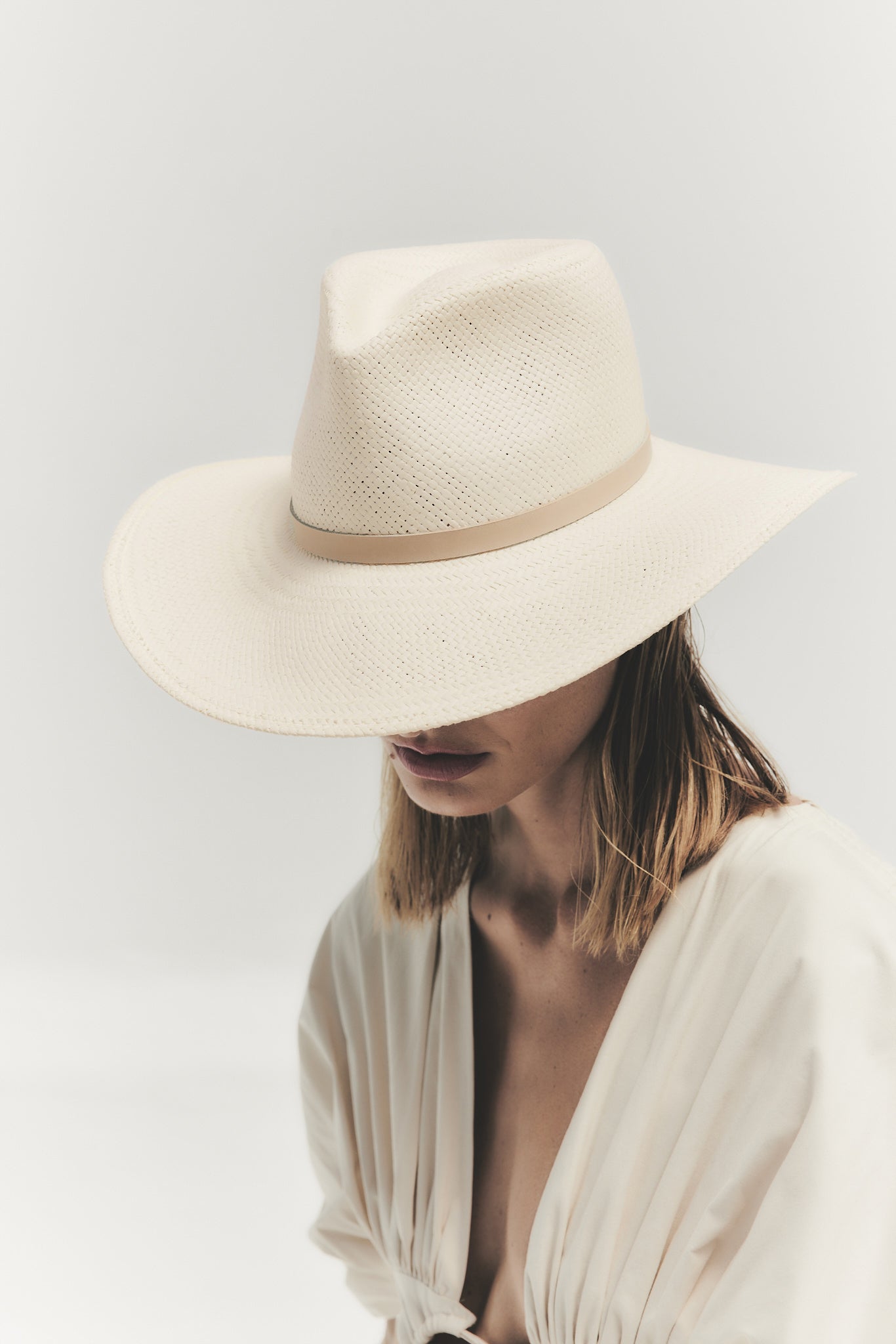 Janessa Leoné Sherman Hat - Natural