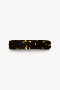 Machete No. 3 Heirloom Barrette - Dark Tortoise