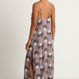 Mai Aria Maxi Dress - Blue Hibiscus