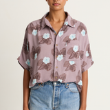 Mai Dylan Top - Blue Hibiscus