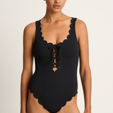 Marysia Palm Springs Tie Maillot - Black