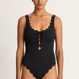 Marysia Palm Springs Tie Maillot - Black