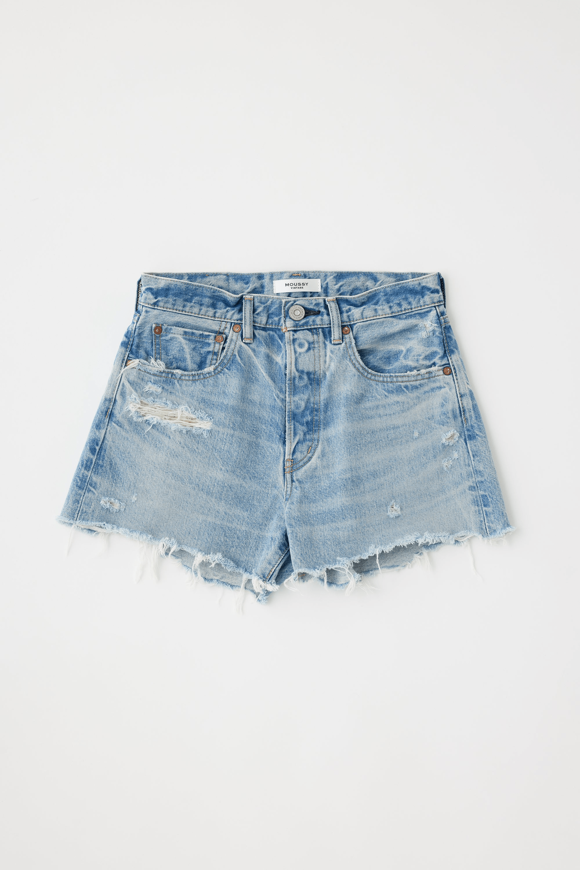 Moussy Ridgemere Shorts - Light Blue