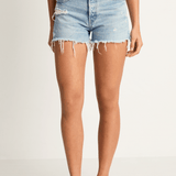 Moussy Vintage Ridgemere Shorts - Light Blue