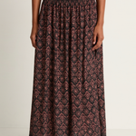 Natalie Martin Bella Skirt - Fleur-De-Lis Black