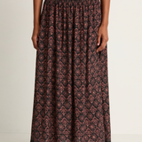 Natalie Martin Bella Skirt - Fleur-De-Lis Black