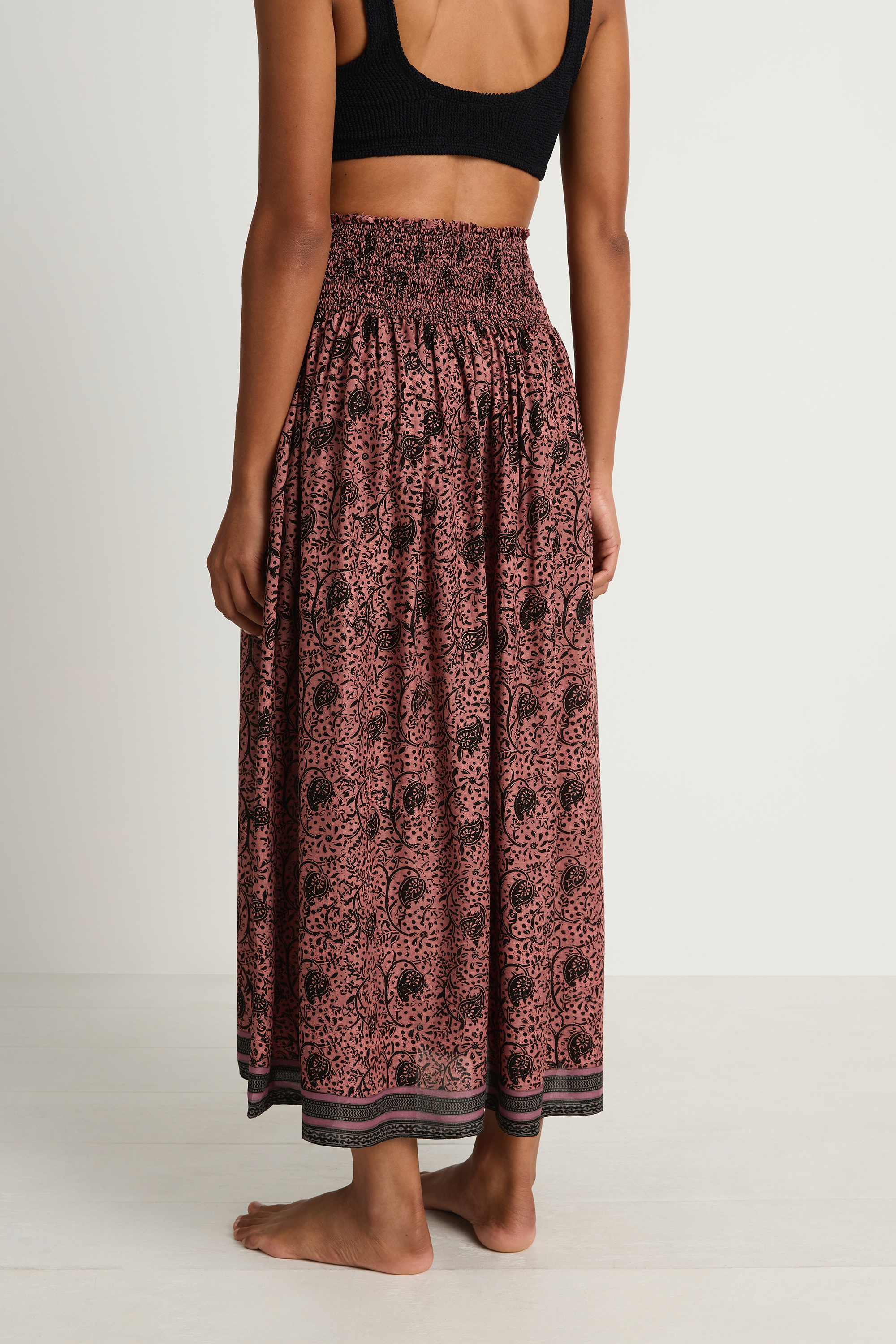 Natalie Martin Bella Skirt - Water Lily Mauve