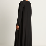 Natalie Martin Silk Fiore Maxi - Black