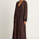 Natalie Martin Fiore Maxi - Fleur-De-Lis Black