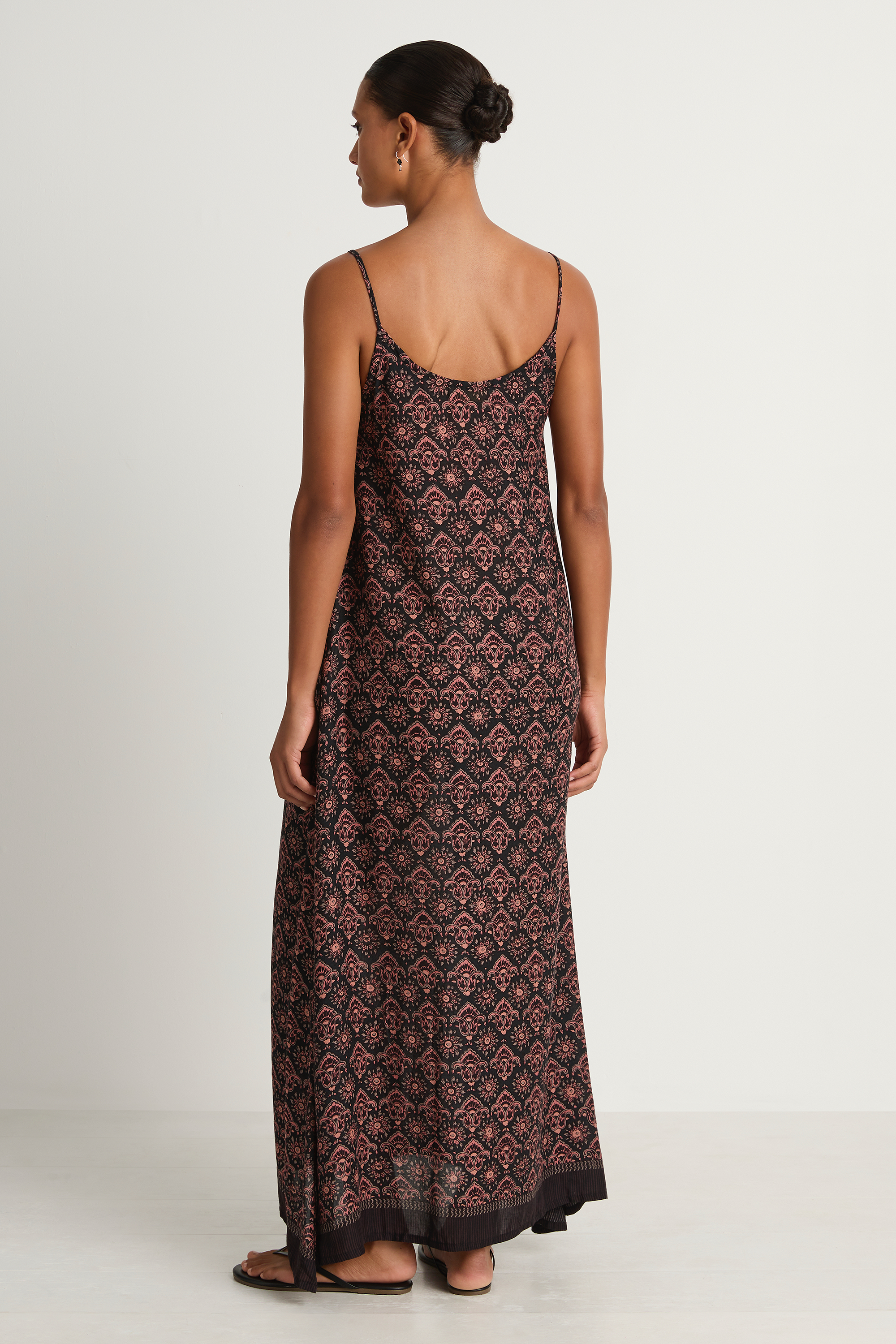 Natalie Martin Heather Maxi - Fleur-De-Lis Black