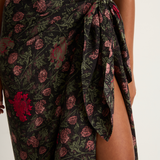 Natalie Martin Sarong - Lehua Print Black