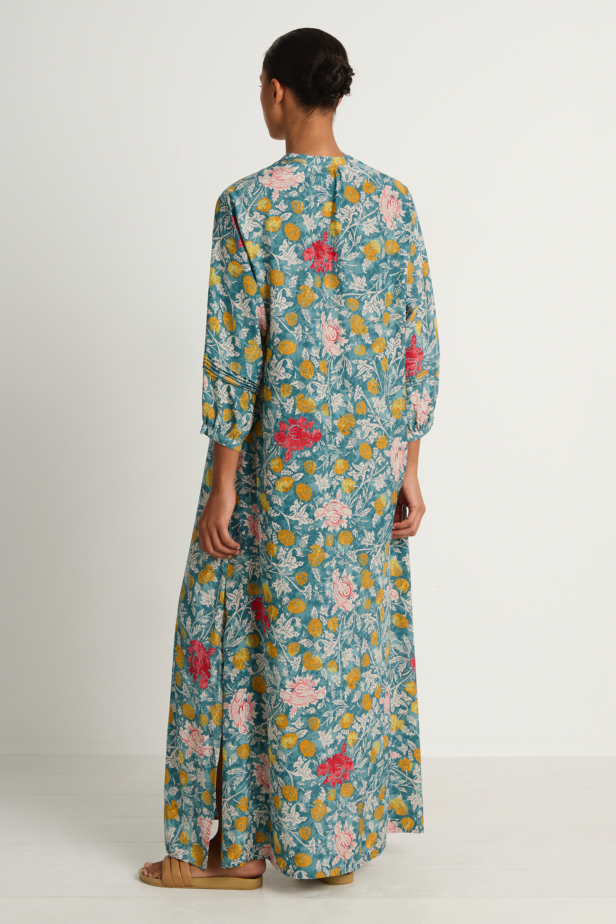 Natalie Martin Silk Sammie Maxi - Lehua Sea