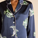 Olivia Von Halle Lila Silk Pajamas - Caspian