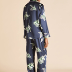 Olivia Von Halle Lila Silk Pajamas - Caspian