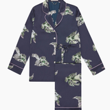 Olivia Von Halle Lila Silk Pajamas - Caspian