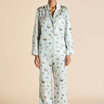 Olivia Von Halle Lila Silk Pajamas - Cowrie