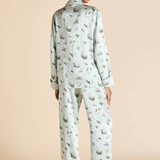 Olivia Von Halle Lila Silk Pajamas - Cowrie
