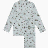 Olivia Von Halle Lila Silk Pajamas - Cowrie