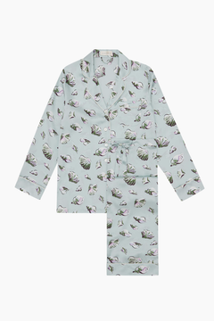 Olivia Von Halle Lila Silk Pajamas - Cowrie