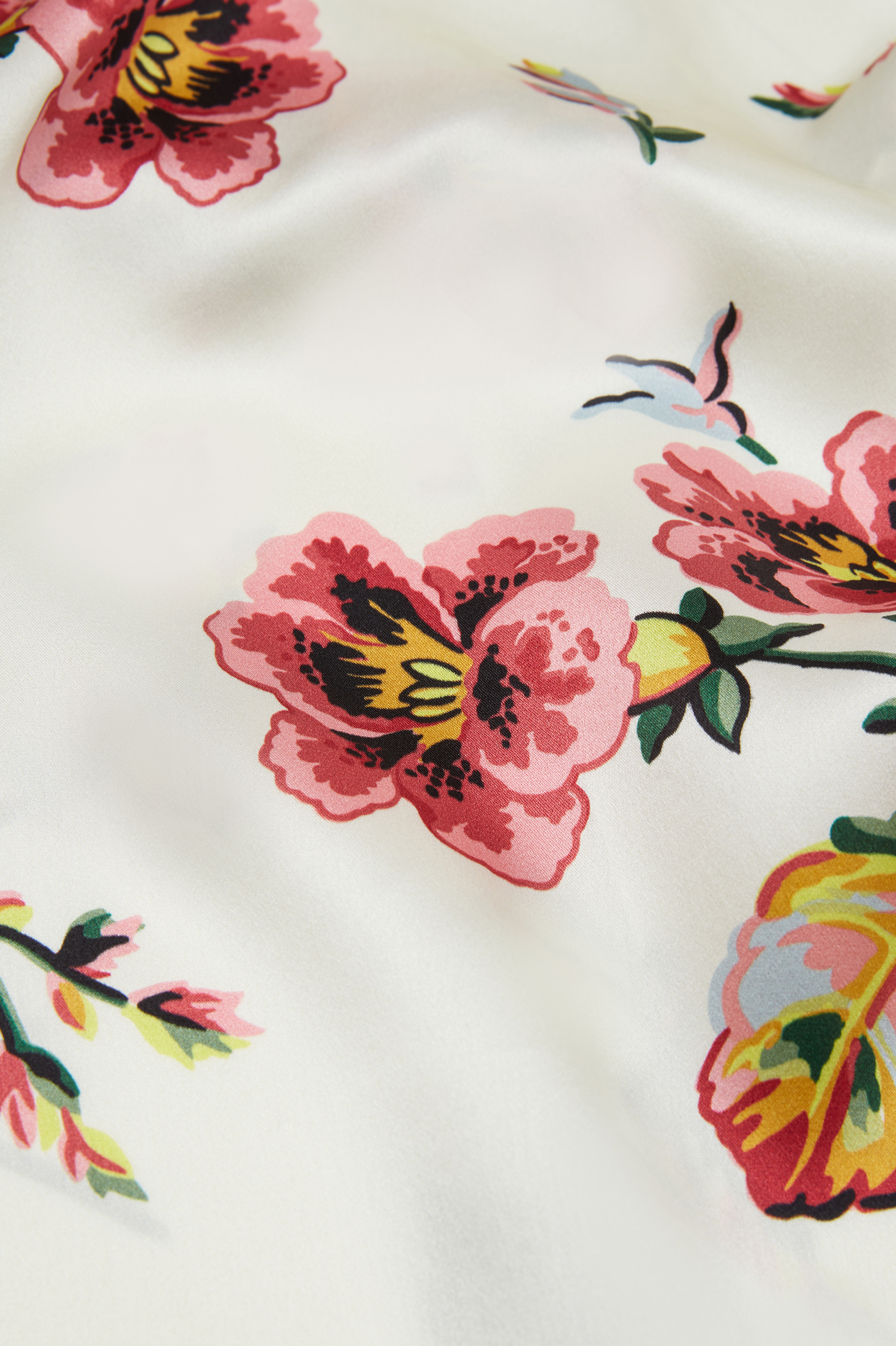 Olivia Von Halle Maugham Floral Print