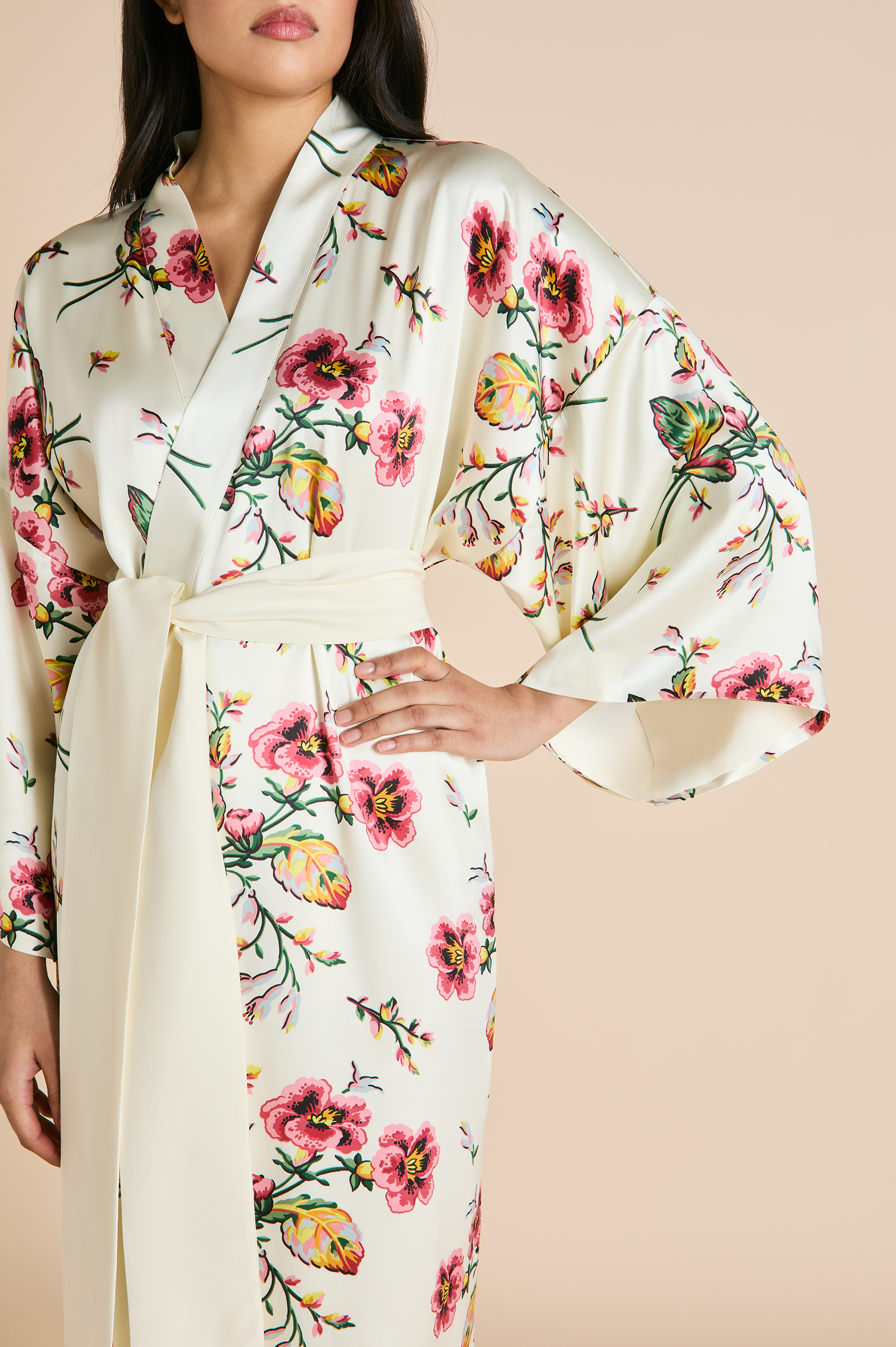 Olivia Von Halle Queenie Robe - Maugham