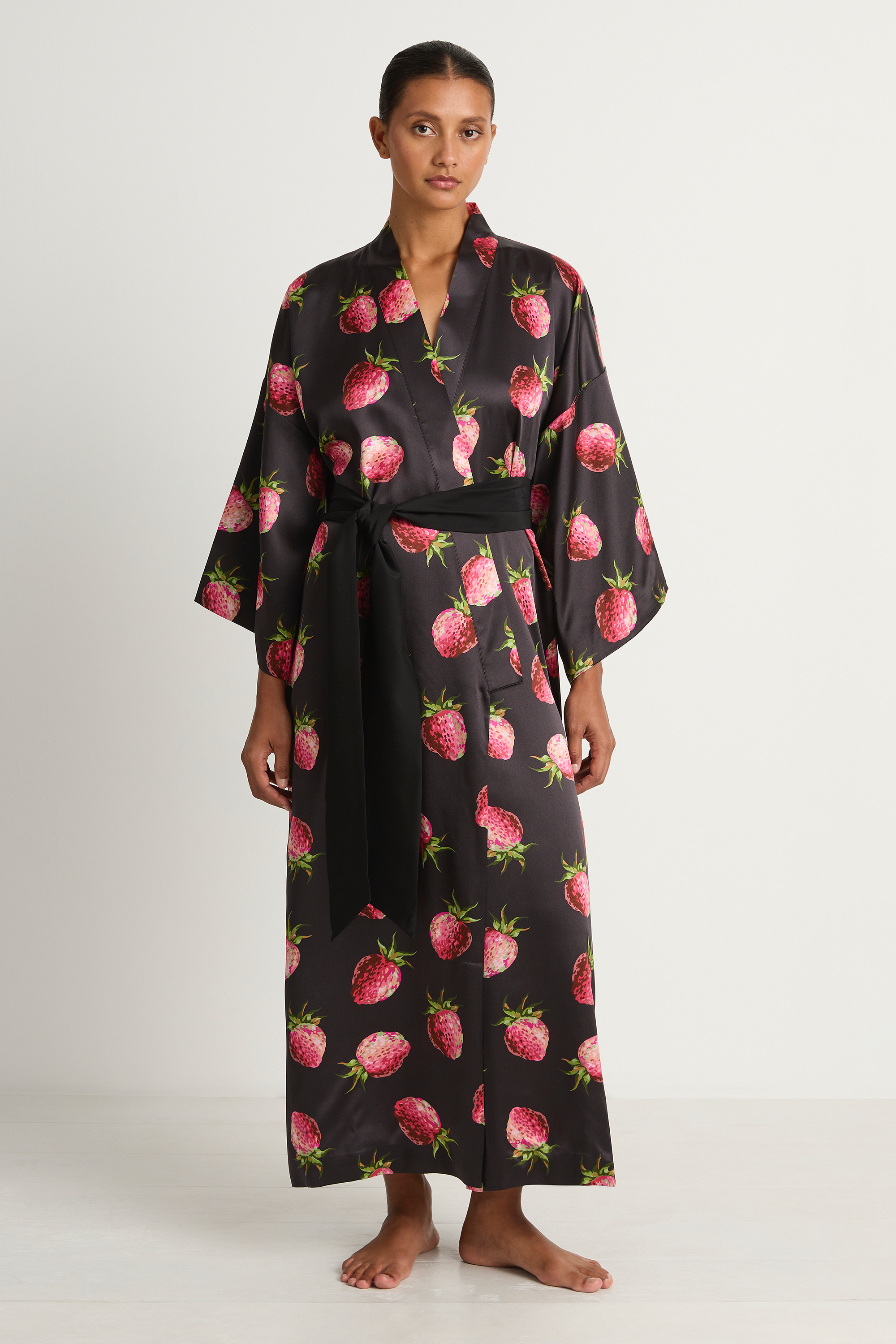 Olivia Von Halle Queenie Robe - Brigham