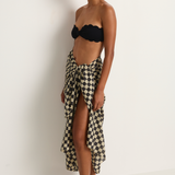 Olympia Etal Wyeth Sarong - Green Check